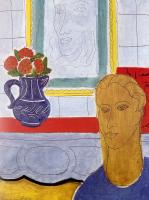 Matisse, Henri Emile Benoit - the ochre head